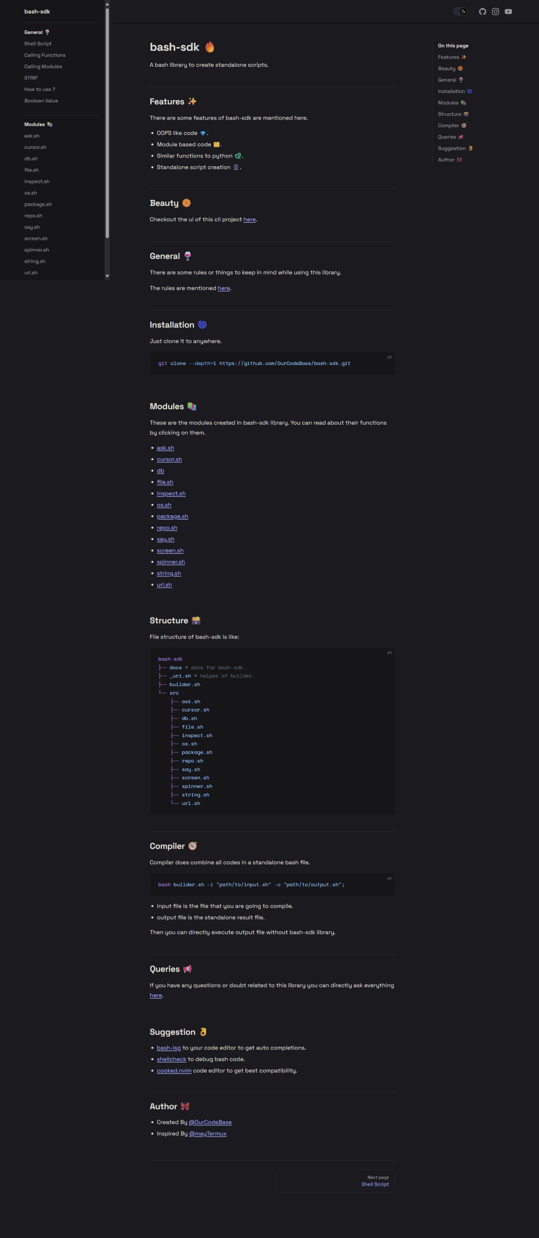 bash-sdk